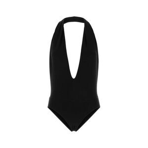 Gucci Women Black Stretch Viscose Swimsuit